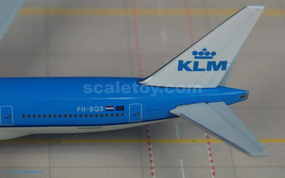 [herpa] klm boeing 777-200er reg.