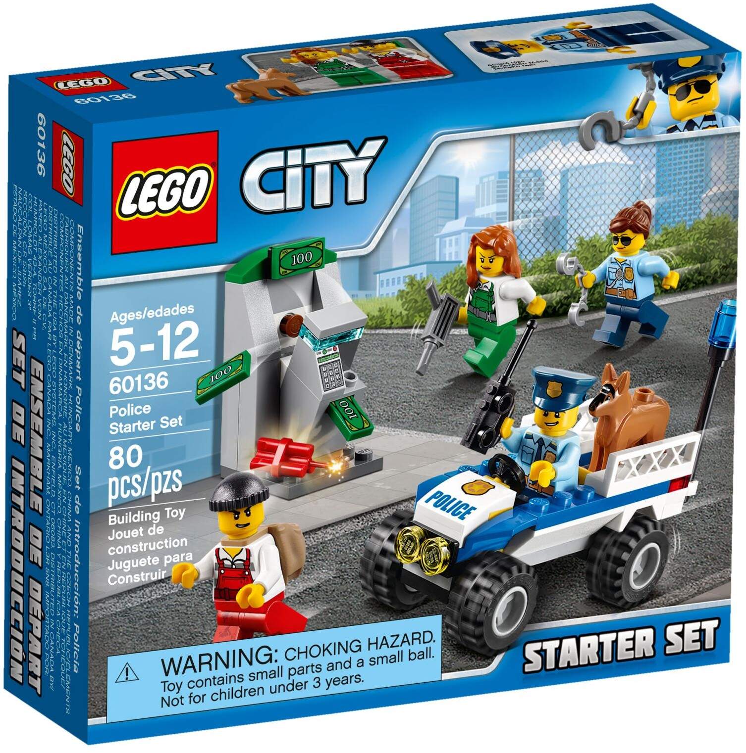 Le commissariat de police 60047 | City | Boutique LEGO® officielle FR