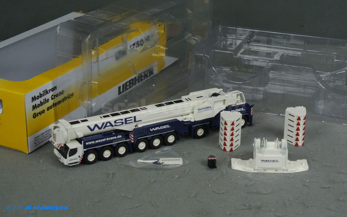 liebherr ltm1750 mobile crane – wasel 利勃海尔ltm1750起重机模型