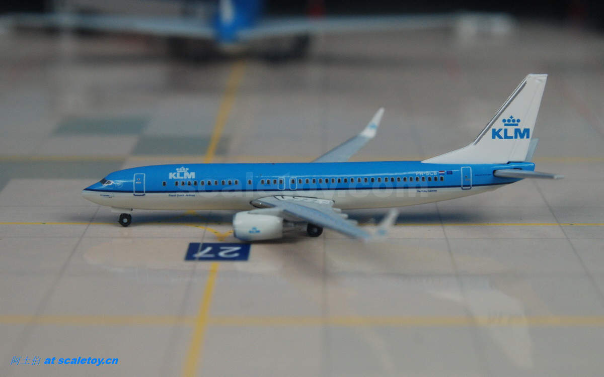 [HERPA] KLM BOEING 737-800 Reg. PH-BCB “Great Shearwater” 荷兰皇家航空波音737-800“大海鸥” 1/500