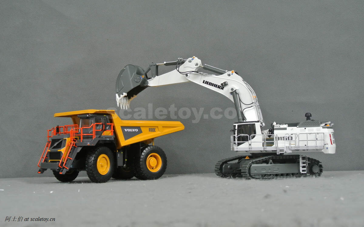 [wsi] liebherr r9150 b excavator 利勃海尔r9150b矿用挖掘机