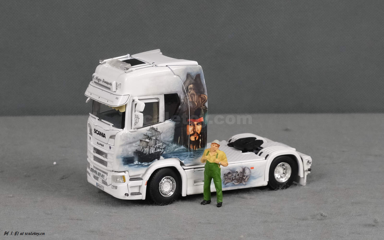 [WSI] SCANIA S HIGHLINE CS20H 4×2 – K. Koyro Transporte “Pirates of the Caribbean” 斯堪尼亚拖头 德国K. Koyro Transporte公司“加勒比海盗”涂装