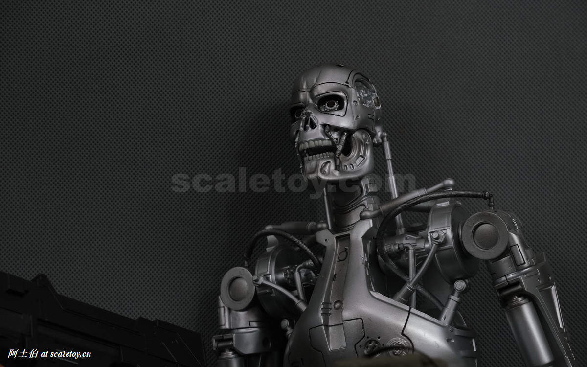 2 endoskeleton – battle damaged edition 終結者2機器人骨架戰損版