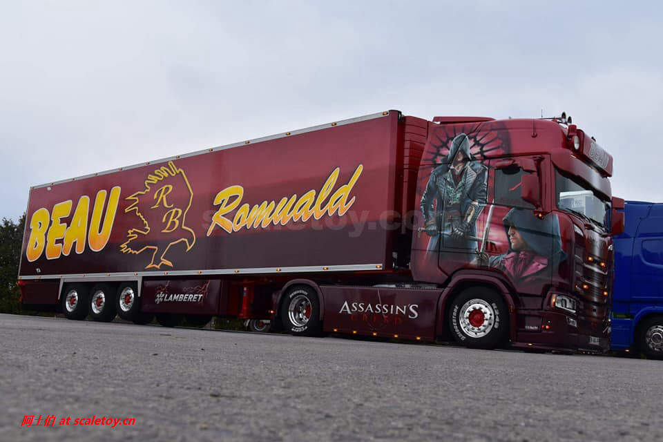 [wsi] scania s highline cs20h 4×2 with 3x reefer trailer –