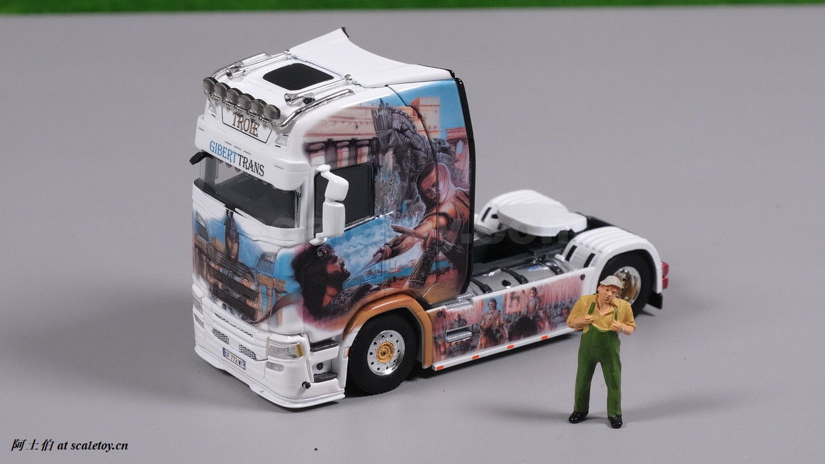 [WSI] SCANIA S HIGHLINE CS20H 4X2 – GIBERTTRANS “TROIE“ 斯堪尼亚拖头 法国 GIBERTTRANS公司 《特洛伊》彩绘涂装