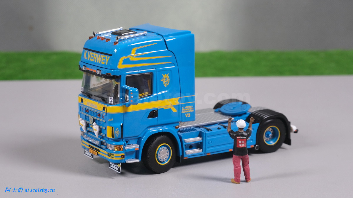 [WSI] SCANIA R4 TOPLINE 4X2 – K. VERWEIJ 斯堪尼亚R4拖头 荷兰K. VERWEIJ公司