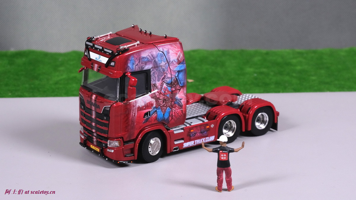 [WSI] SCANIA S HIGHLINE CS20H 6X2 – HAIZHOU 斯堪尼亚拖头 中国上海海宙大件公司彩绘