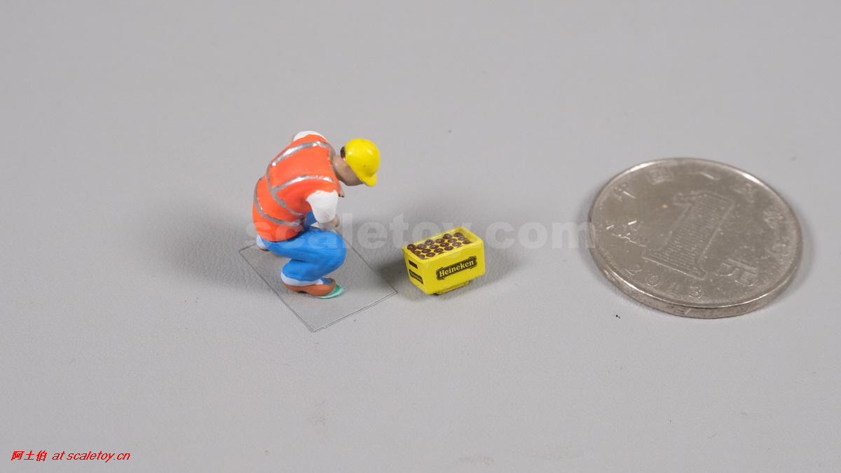 [WSI] Parts: HEINEKEN BEER BOX 附件：喜力啤酒箱