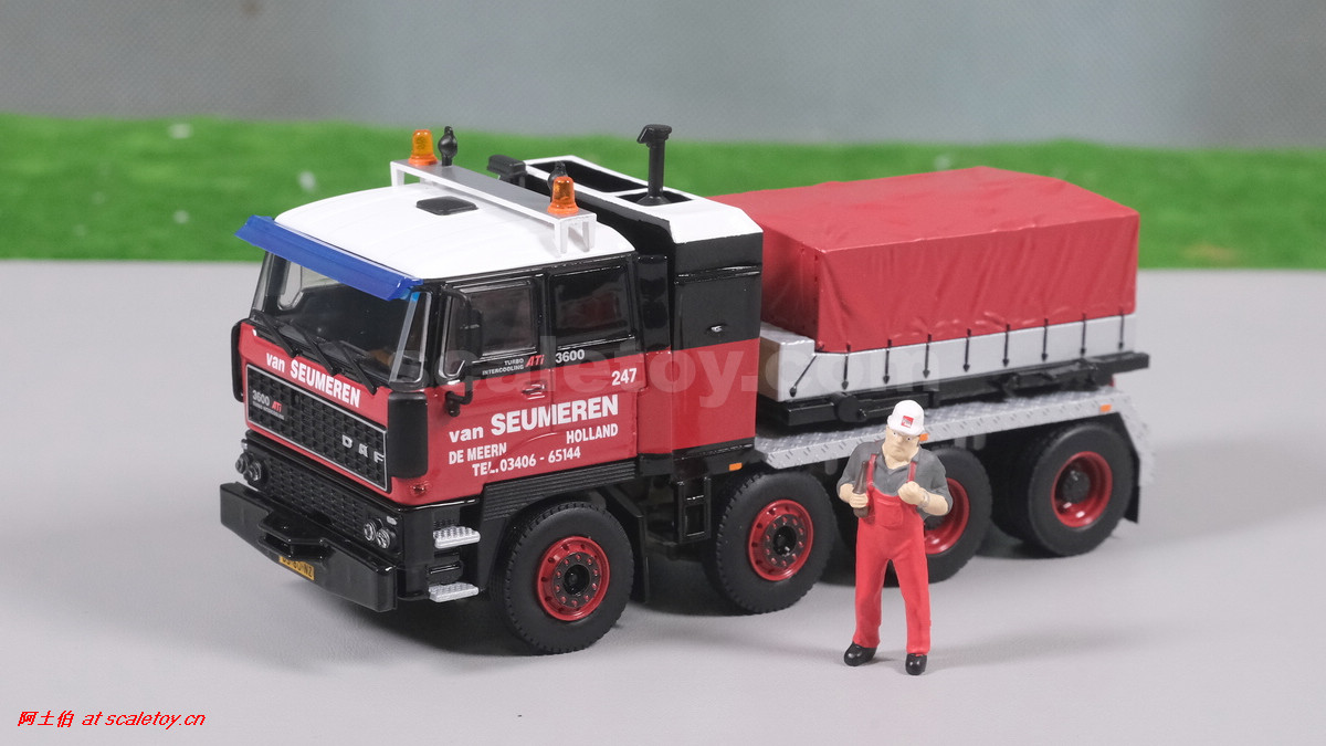 [WSI] DAF 3600 8×4 + ballastbox – Van Seumeren 达夫3600拖头带压载箱 荷兰Van Seumeren公司