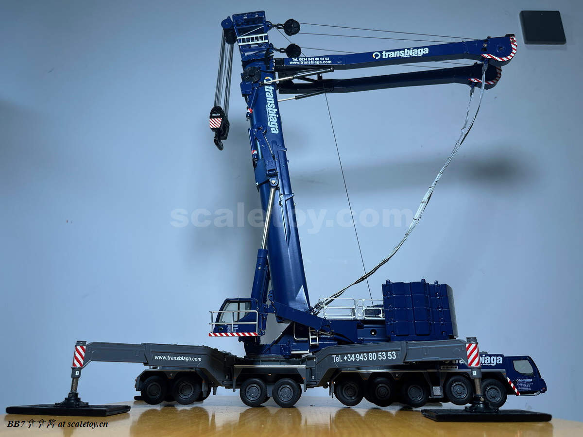 [NZG] 1/50 LIEBHERR LTM11200 Transbiaga 把玩小剧场