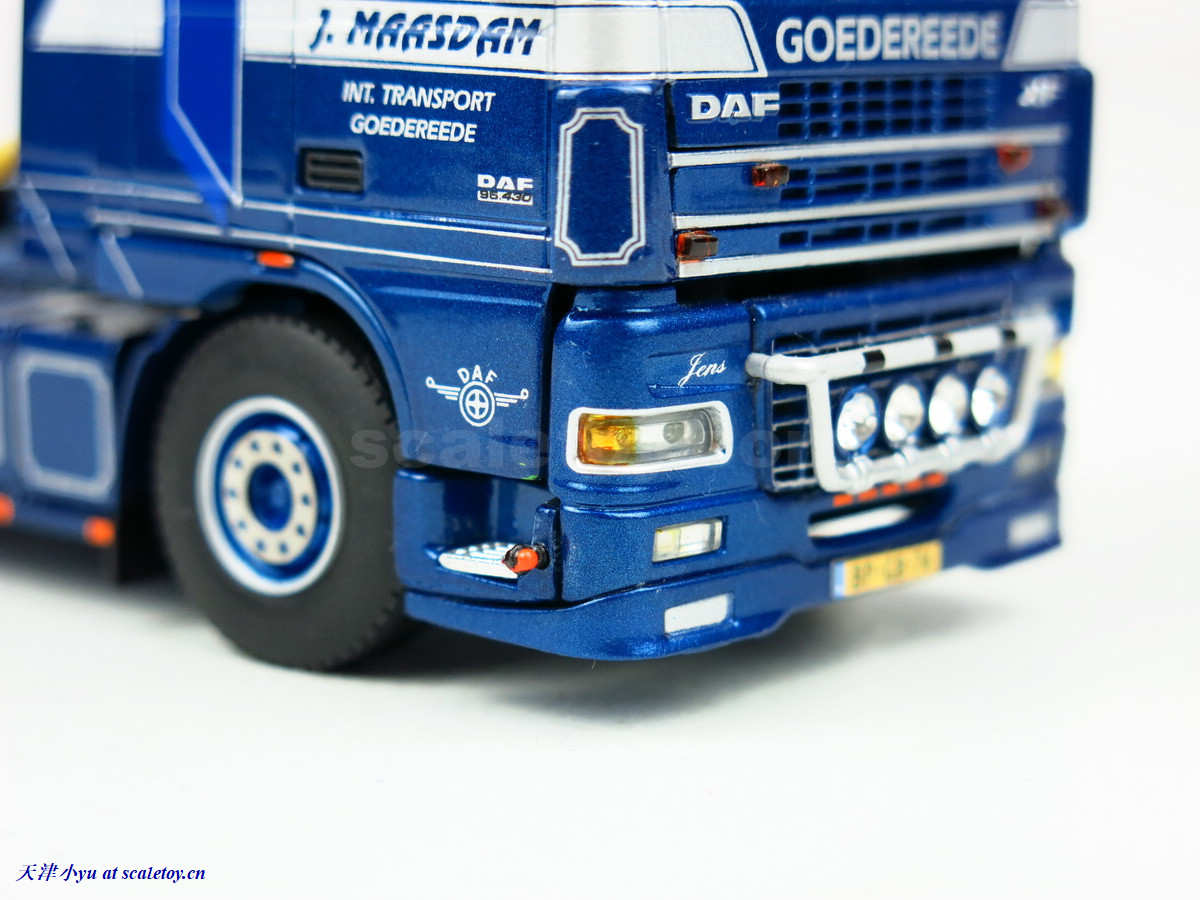 比例模型玩具天地» [wsi]DAF XF 95 SUPER SPACE CAB 4X2 (JAN MAASDAM涂装)