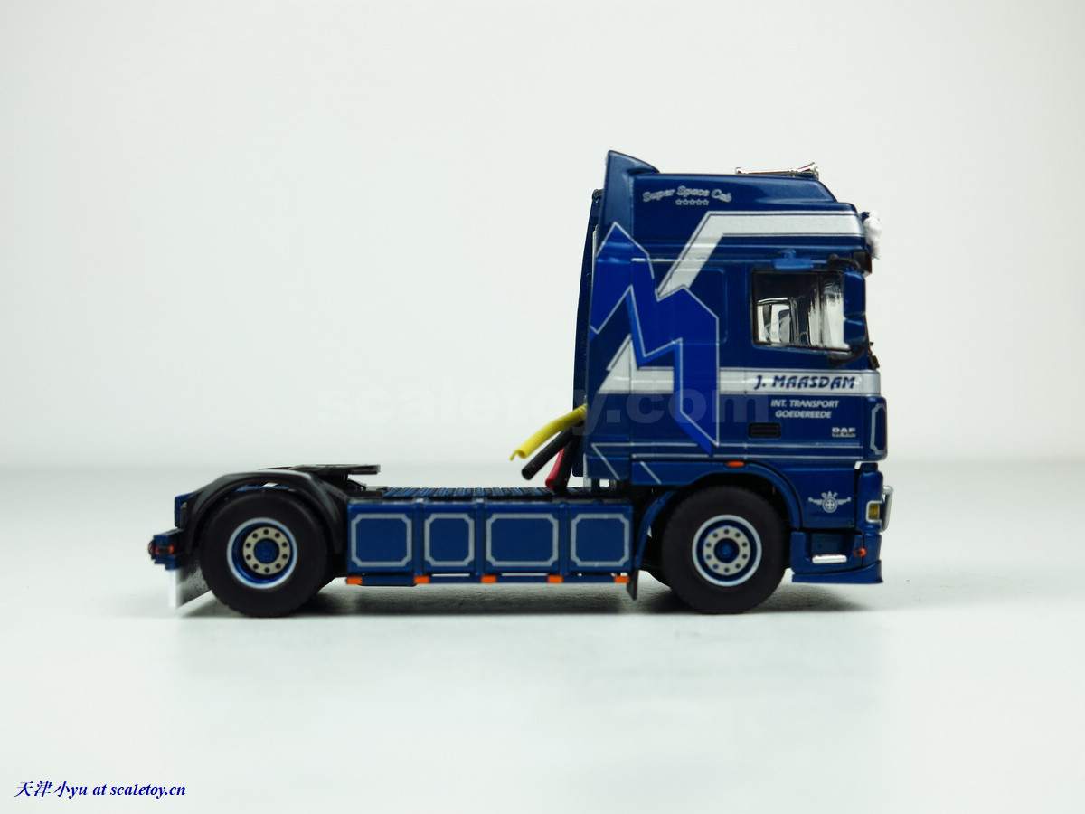 比例模型玩具天地» [wsi]DAF XF 95 SUPER SPACE CAB 4X2 (JAN MAASDAM涂装)